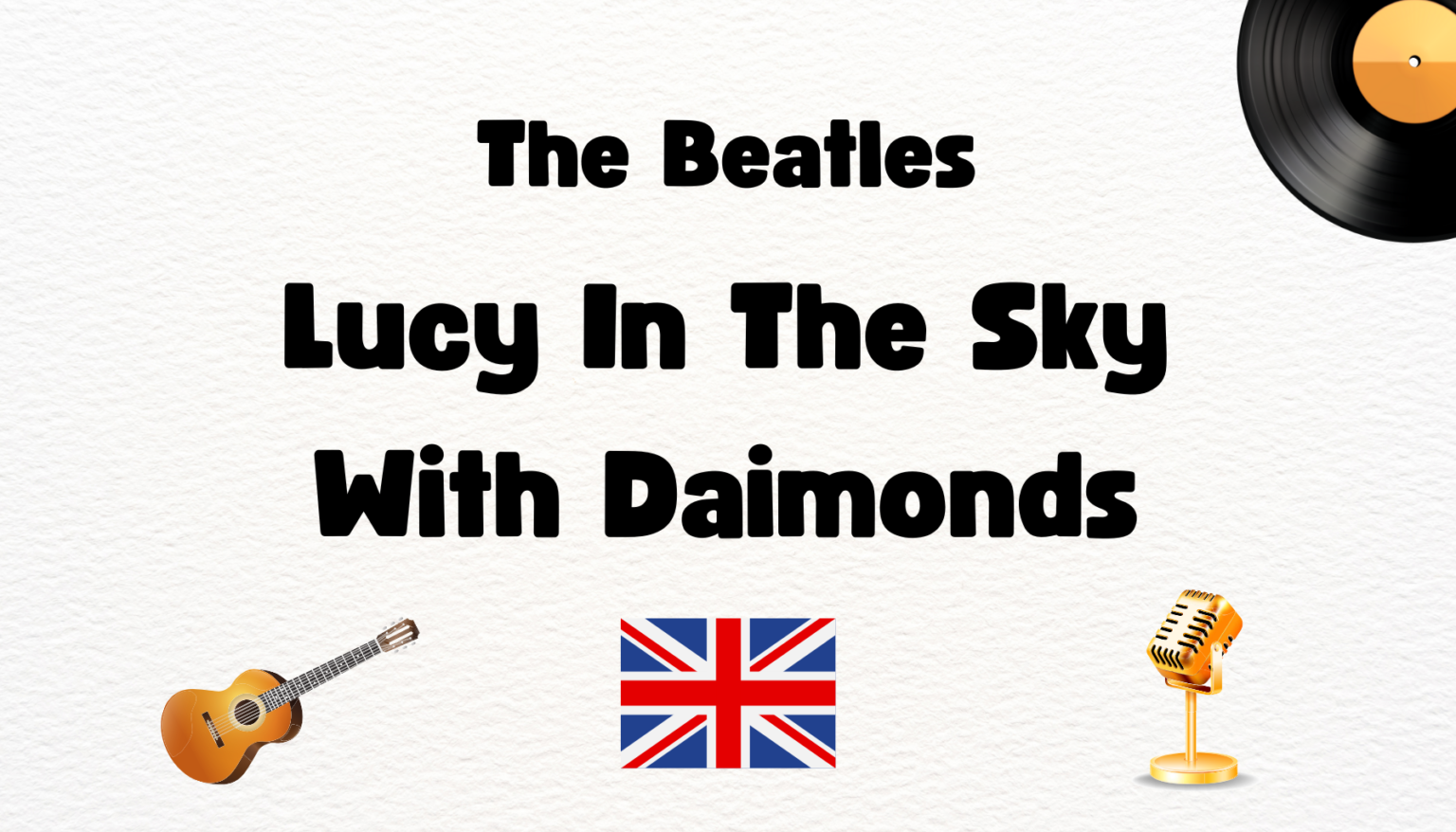 The Beatles Lucy In The Sky With Diamonds Songteksten